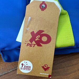 Neon Green & Blue Dog Swim Vest